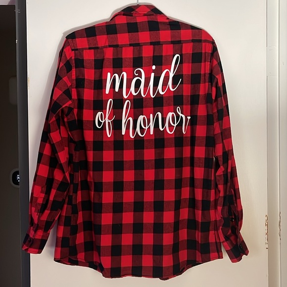 Buffalo Check “Maid of Honor” Flannel - Picture 2 of 2